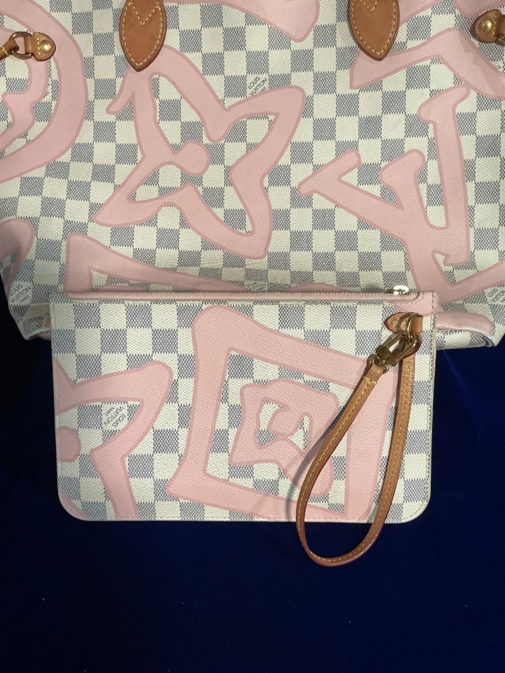 ✨Special edition Authentic Louis Vuitton Damier Azur Tahitienne Neverfull MM - Picture 2 of 16